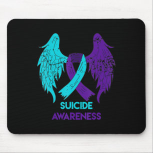 Mousepad Asas De Sensibilização Suicida E Teto De Fita E Pú