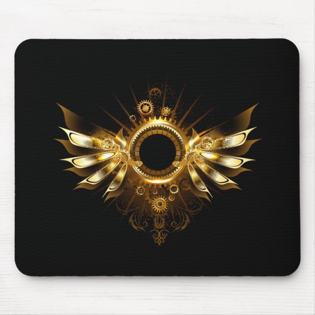 Mousepad Asas Steampunk (Frente)