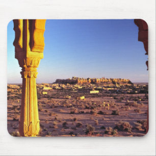 Mousepad Ásia, Índia, Rajastão, Jaisalmer. A vista de