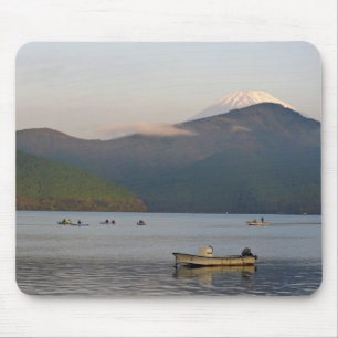 Mousepad Ásia, Japão, Hakone. Vista do início da manhã do M