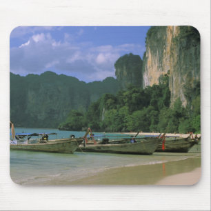 Mousepad Ásia, Tailândia, Krabi. Praia de West Railay,