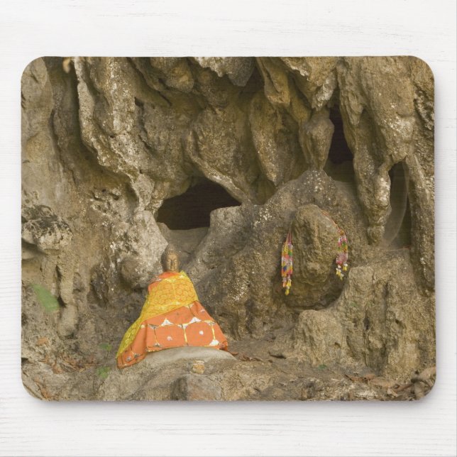 Mousepad Ásia, Tailândia, Mae Hong Son, Imagens de Buda (Frente)