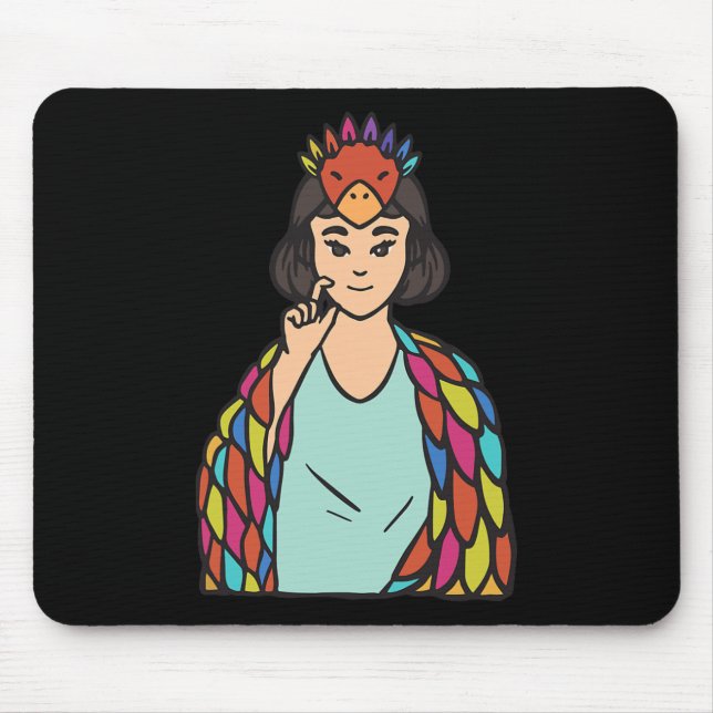 Mousepad Asl Gesture Mão Surda Audição Perdendo Sensibiliza (Frente)