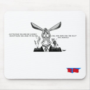 MOUSEPAD ASNO CONTRA O JACKASS, ENGRENAGEM DA INCLINAÇÃO