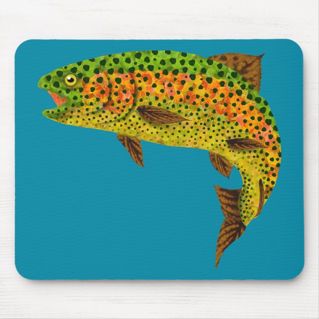 Mousepad Aspen Arco-Íris Folha 1 (Frente)