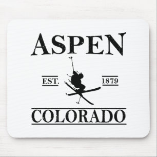 Mousepad Aspen Colorado ski