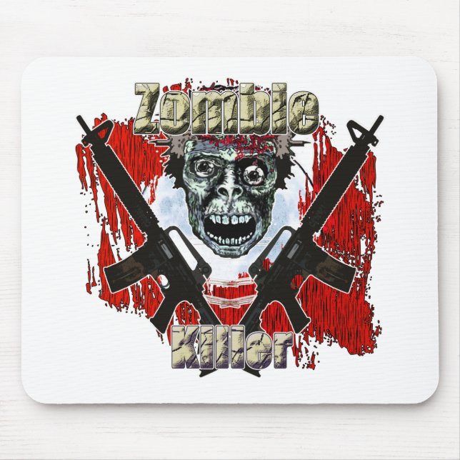 Mousepad Assassino 4 do zombi (Frente)