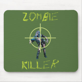 Mousepad Assassino do zombi e cabelo transversal