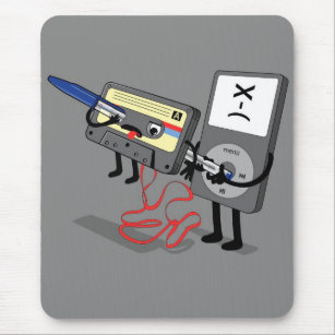 Mousepad Assassino IPod Clipart (gaveta de disco flexível