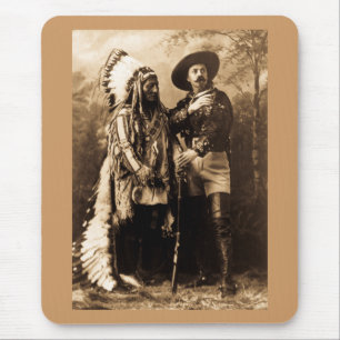 Mousepad Assento principal Bull e Buffalo Bill 1895