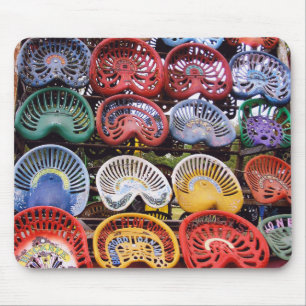 Mousepad Assentos do trator na mostra do trator