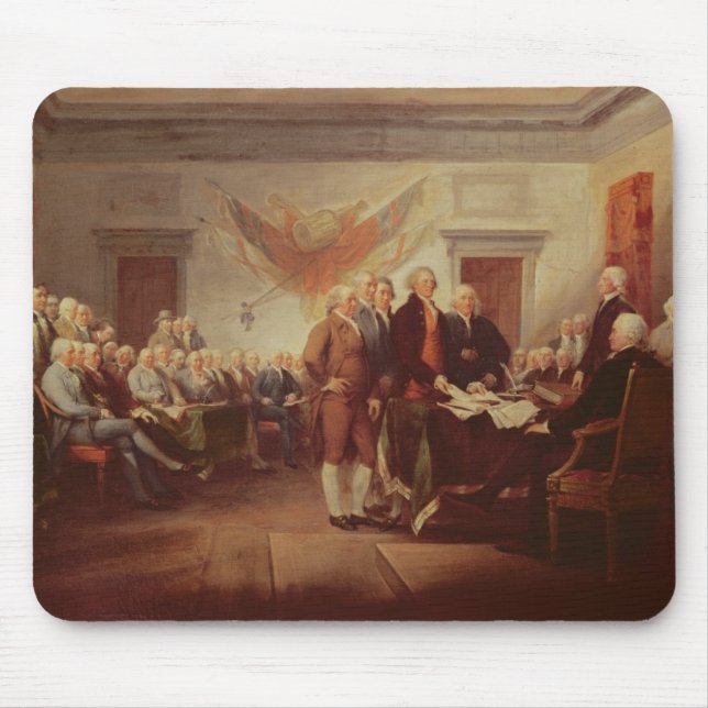 Mousepad Assinando a declaração de independência, 4o (Frente)