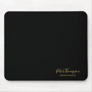 Mousepad Assinatura Elegante de Script de Negócio