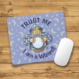 Mousepad Assistente de Ball Old com aparência de capa azul