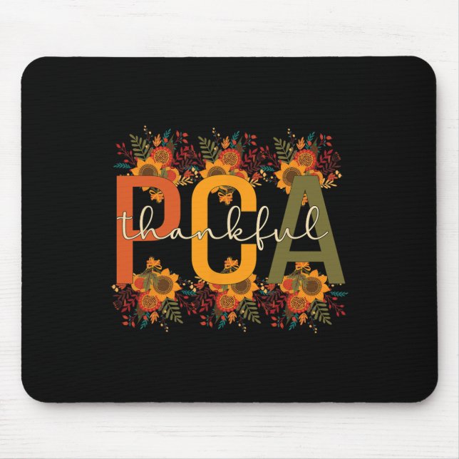 Mousepad Assistente de Cuidados de Doentes de Ação de Graça (Frente)