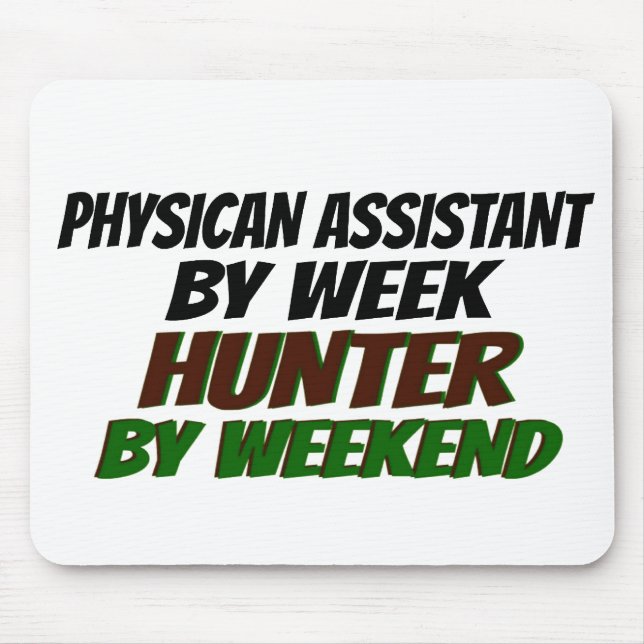 Mousepad Assistente médico de caça (Frente)