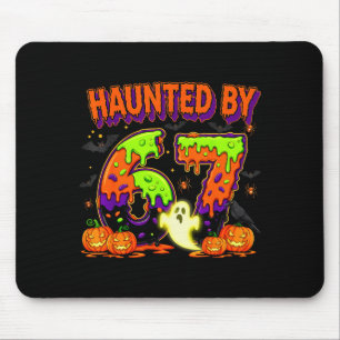 Mousepad Assombrado Por 67 Drip Engraçado Seis Sete Fantasm