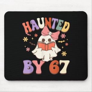 Mousepad Assombrado Seis Sete 6 7 Meme 67 Mão de Esqueleto 