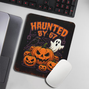 Mousepad Assombrados por 67 Piadas de Fantasmas e Abóboras 