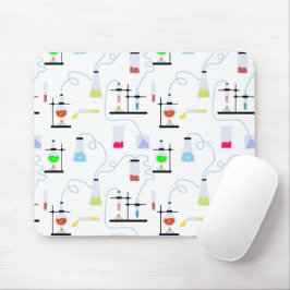 Mousepad Assunto da Escola de Laboratório de Testes de Ciên