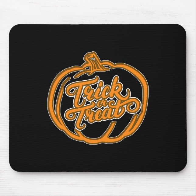 Mousepad Assustador E Dia de as Bruxas engraçado 1 (Frente)