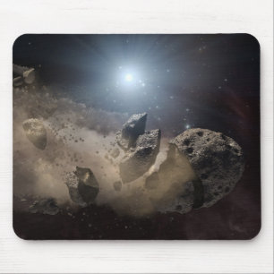 Mousepad Asteroide morde a poeira PIA11735