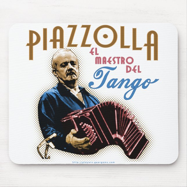 Mousepad Astor Piazzolla (Frente)