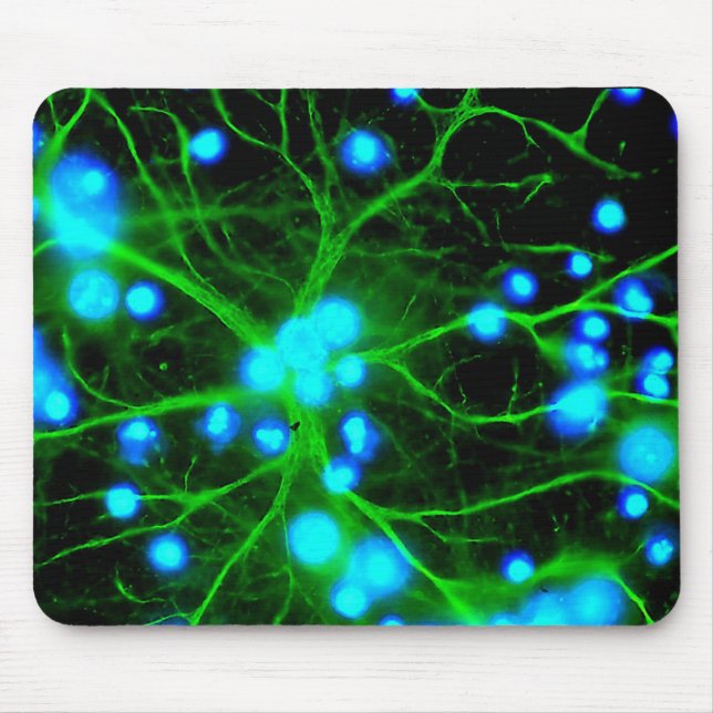 Mousepad Astrocyte são células gliais em forma de estrela n (Frente)