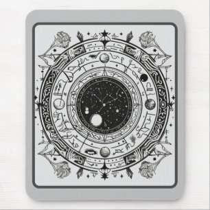 Mousepad Astrologia Divulgada: Padrões e Sinais Celestiais
