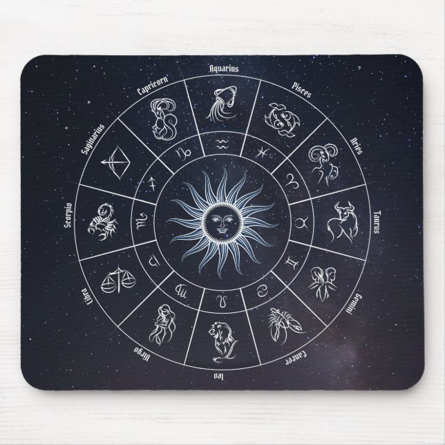 Mousepad astrologique do cerco (Frente)