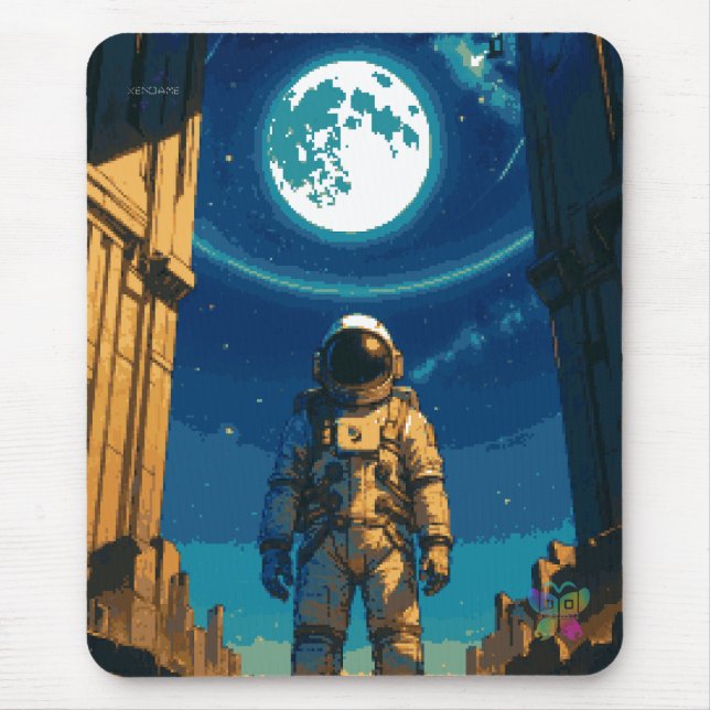 Mousepad Astronaut Beneath the Celestial Gate (Frente)