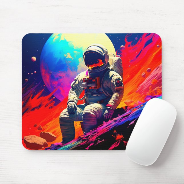 Mousepad Astronauta (Com mouse)