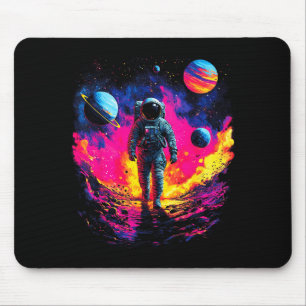 Mousepad Astronauta Caminhando No Explorador Espacial do Es