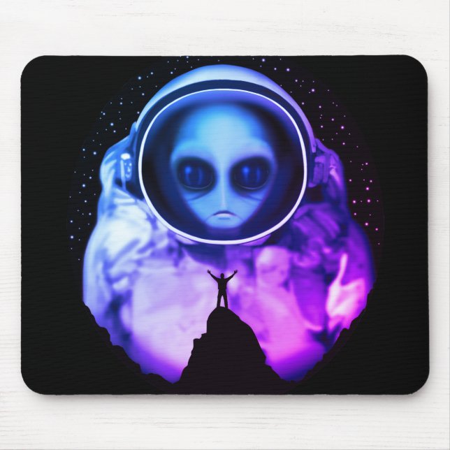 Mousepad Astronauta de Alienígena Retroativa (Frente)