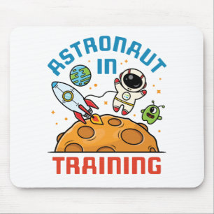 Mousepad Astronauta em Treinamento Futuro Astronauta Espaci