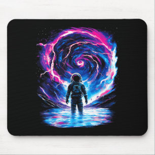Mousepad Astronauta Espaço Cósmico Exterior Galáxia Ciência