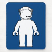 Astronauta Minifig do estilo de Banksy