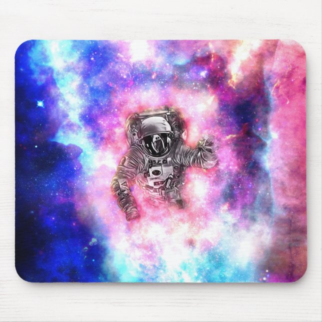 Mousepad Astronauta no espaço (Frente)