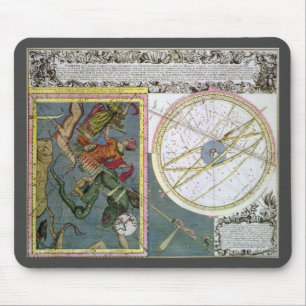 Mousepad Astronomia Antiga, Trajetória do Cometa por Mattha