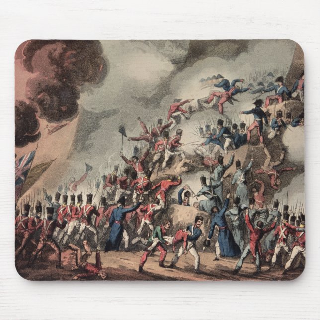 Mousepad Ataque de St. Sebastian, gravado por Thomas (Frente)