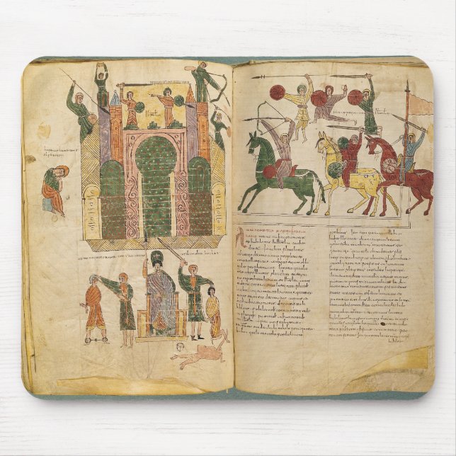 Mousepad Ataque e tomada de Jerusalem perto (Frente)