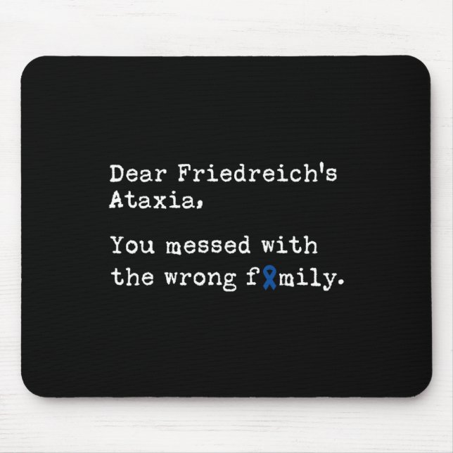 Mousepad Ataxia de Friedreich (Frente)