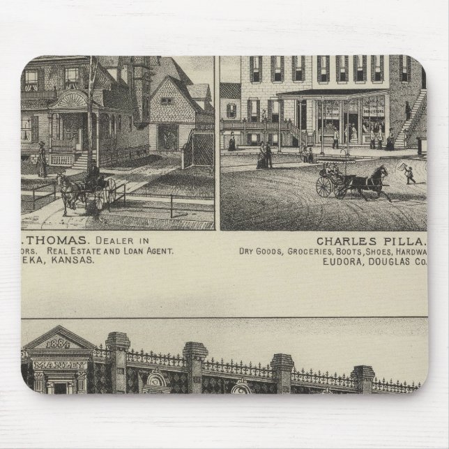 Mousepad Atchison, Kansas (Frente)