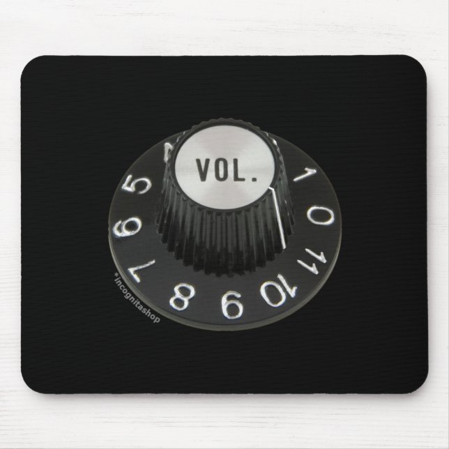 Mousepad Até 11 girados (nenhum texto) (Frente)