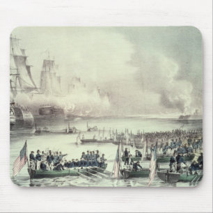 Mousepad Aterragem da força americana em Vera Cruz