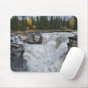 Mousepad Athabasca Falls, Fotografia em cascata natural