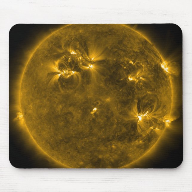 Mousepad Atividade solar no Sol 4 (Frente)