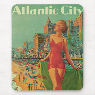 Mousepad Atlantic City - O Estreito de Todo o Ano da Améri