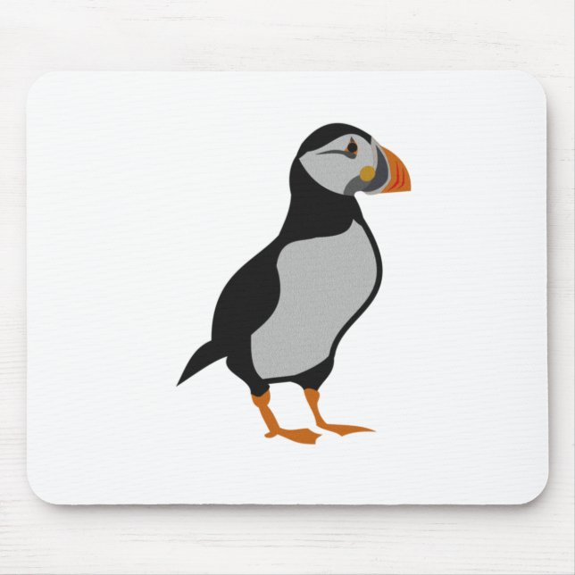Mousepad Atlantic Puffin em Pé (Frente)