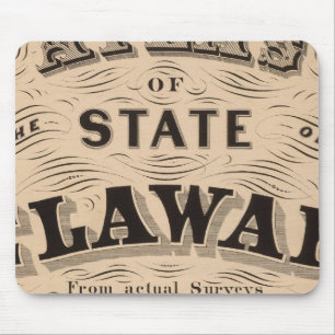 Mousepad Atlas Delaware